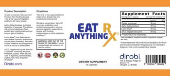 Dirobi Eat Anything RX - supplement