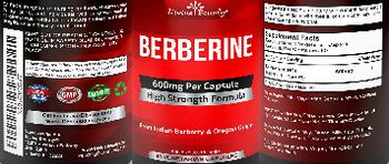 Divine Bounty Berberine 600 mg - supplement