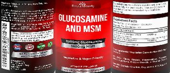 Divine Bounty Glucosamine and MSM - supplement