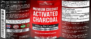 Divine Bounty Premium Coconut Activated Charcoal 600 mg - supplement