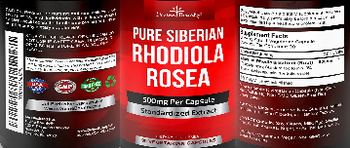 Divine Bounty Pure Siberian Rhodiola Rosea - supplement