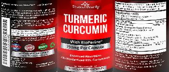 Divine Bounty Turmeric Curcumin 750 mg - supplement