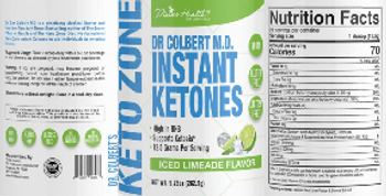 Divine Health Instant Ketones Iced Limeade Flavor - supplement