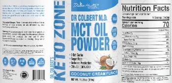 Divine Health MCT Oil Powder Coconut Cream Flavor - supplement