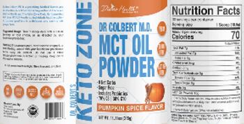 Divine Health MCT Oil Powder Pumpkin Spice Flavor - supplement