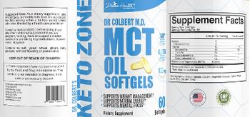 Divine Health MCT Oil Softgels 1000 mg - supplement