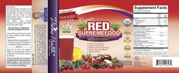 Divine Health Organic Red Supremefood Berry Flavor - supplement
