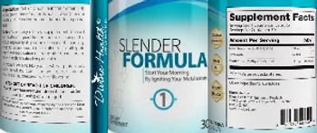 Divine Health Slender Formula - supplement