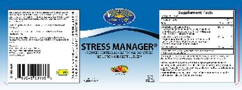 Divine Health Stress Manager - supplement
