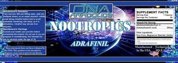 DNA Anabolics Nootropics Adrafinil - 