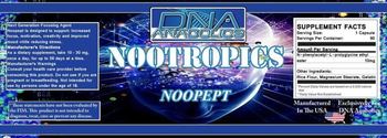 DNA Anabolics Nootropics Noopept - 
