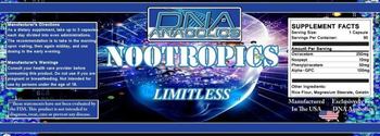 DNA Anabolics Nootropics The Limitless Pill - 