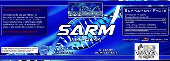 DNA Anabolics SARM LGD-4033 - supplement