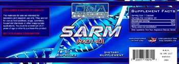 DNA Anabolics SARM RAD 140 - supplement