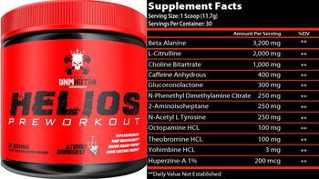 DNM Nutra Incorporated Helios Pre Workout Atomic Bombsicle - supplement