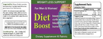 Do It Today, LLC Diet Boost - supplement
