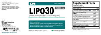 Doakes Nutraceuticals LIPO30 - supplement