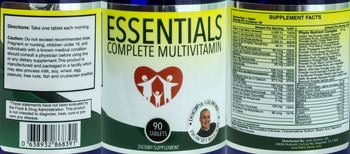 Doctor Gilmore Essentials Complete Multivitamin - supplement