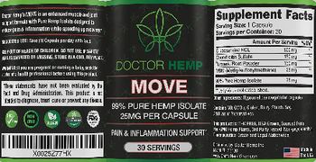 Doctor Hemp Move - supplement