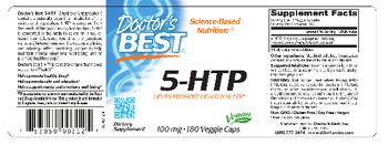 Doctor's Best 5-HTP 100 mg - supplement