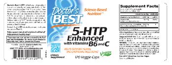 Doctor's Best 5-HTP Enhanced with Vitamins B6 and C - supplement