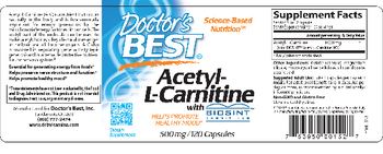 Doctor's Best Acetyl-L-Carnitine - supplement