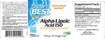 Doctor's Best Alpha-Lipoic Acid 150 - supplement