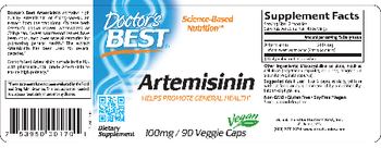 Doctor's Best Artemisinin - supplement
