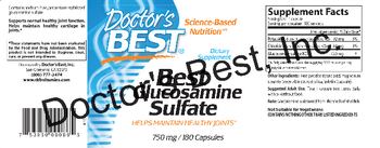 Doctor's Best Best Glucosamine Sulfate - supplement