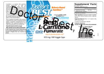 Doctor's Best Best L-Carnitine Fumarate - supplement