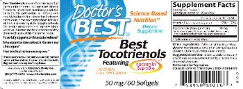 Doctor's Best Best Tocotrienols 50 mg - supplement