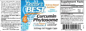 Doctor's Best Curcumin Phytosome 500 mg - supplement