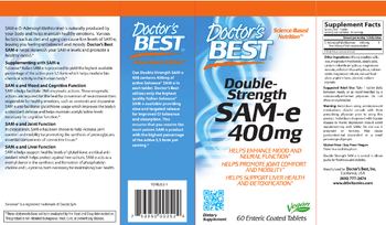 Doctor's Best Double-Strength SAM-e 400 mg - supplement