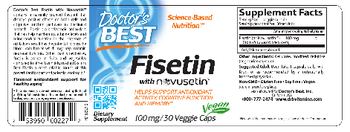 Doctor's Best Fisetin With Novusetin - supplement