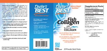 Doctor's Best Fish Collagen With TruMarine Collagen - supplement