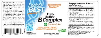 Doctor's Best Fully Active B Complex - supplement