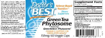 Doctor's Best Green Tea Phytosome - supplement