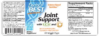 Doctor's Best Joint Support - supplement
