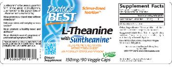 Doctor's Best L-Theanine With Suntheanine 150 mg - supplement