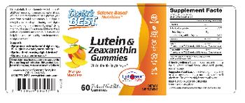 Doctor's Best Lutein & Zeaxanthin Gummies Mango Madness - supplement