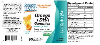 Doctor's Best Omega + DHA Gummies Seriously Citrus - supplement