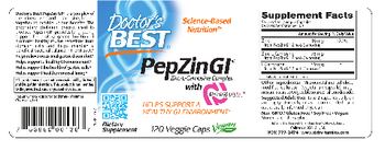 Doctor's Best PepZinGI - supplement