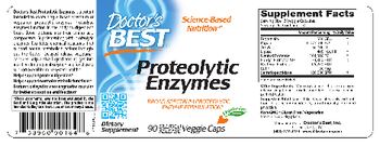 Doctor's Best Proteolytic Enzymes - supplement