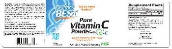 Doctor's Best Pure Vitamin C Powder with Q-C - supplement