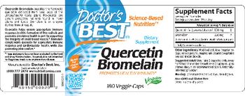 Doctor's Best Quercetin Bromelain - supplement