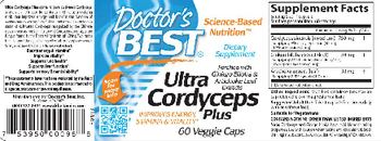 Doctor's Best Ultra Cordyceps Plus - supplement