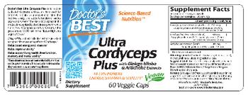 Doctor's Best Ultra Cordyceps Plus - supplement