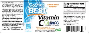 Doctor's Best Vitamin C 500 mg - supplement