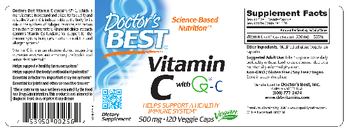 Doctor's Best Vitamin C with Q-C 500 mg - supplement