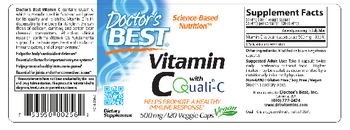 Doctor's Best Vitamin C with Quali-C 500 mg - supplement